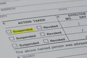 License Suspension in PA